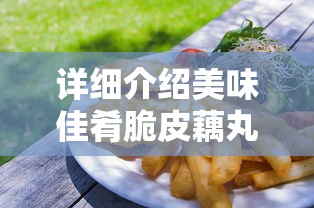 详细介绍美味佳肴脆皮藕丸子的做法，包含采购食材、准备步骤及烹饪技巧，实现餐桌上的别致佳肴