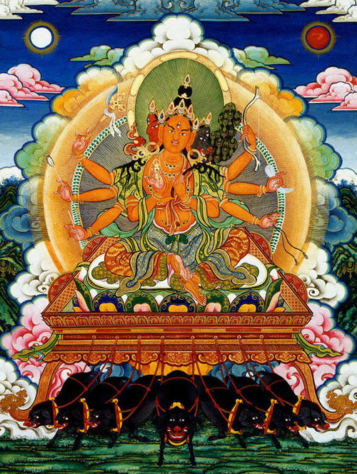 大威德文殊菩萨心咒:启迪心灵,保佑众生,照亮前行的道路 大威德文殊菩萨心咒:启迪心灵,保佑众生,照亮前行的道路